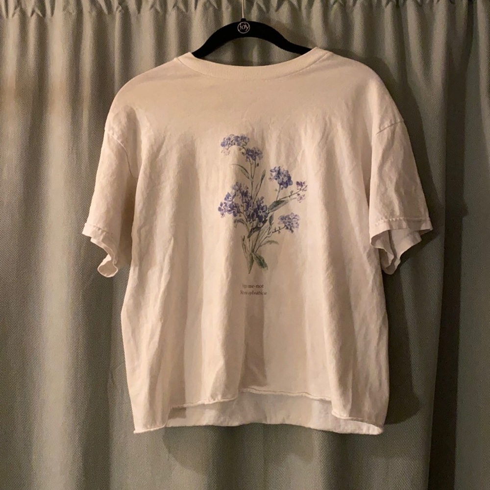 Brandy Graphic Crop Tee